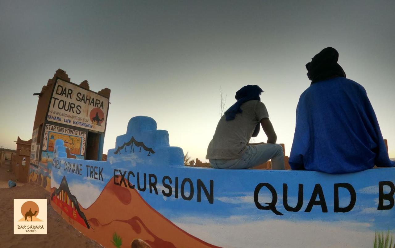Auberge Kasbah Dar Sahara Tours M'Hamid Exteriör bild
