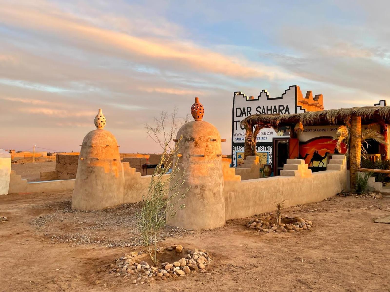 Auberge Kasbah Dar Sahara Tours M'Hamid Exteriör bild