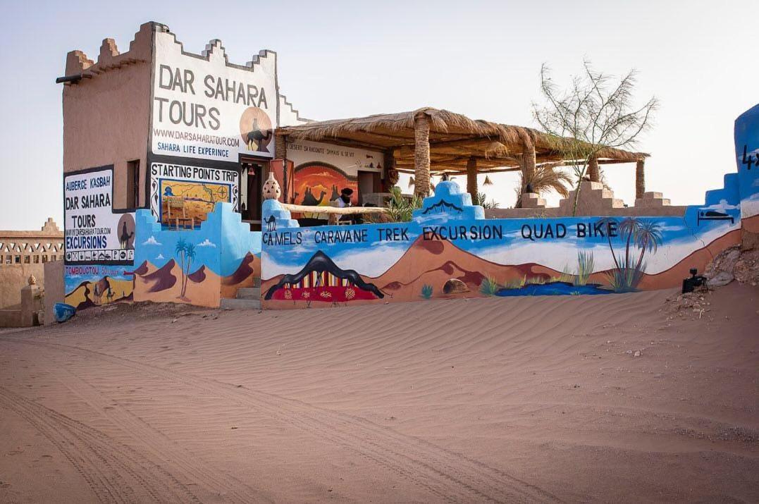 Auberge Kasbah Dar Sahara Tours M'Hamid Exteriör bild